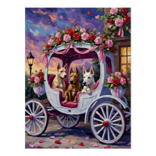 cane corso Dog Valentine's Day Perfect Poster (Voorkant)