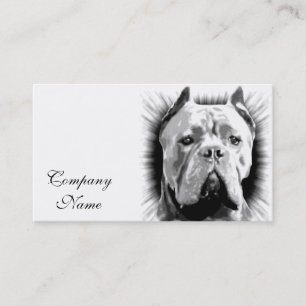 Cane Corso Dog Visitekaartje