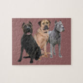Cane Corso Drie Legpuzzel (Horizontaal)