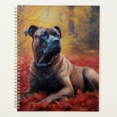 Cane Corso en automne Feuilles automne Inspire (Devant)