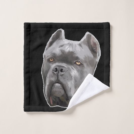 Cane Corso, ensemble de serviettes de bain (Gant de toilette)
