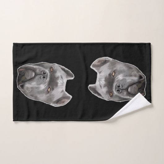 Cane Corso, ensemble de serviettes de bain (Serviette à main)