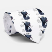 Cane Corso Geschiedenis Stropdas (Opgerold)