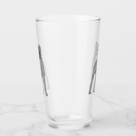 Cane Corso Glas (Rechts)