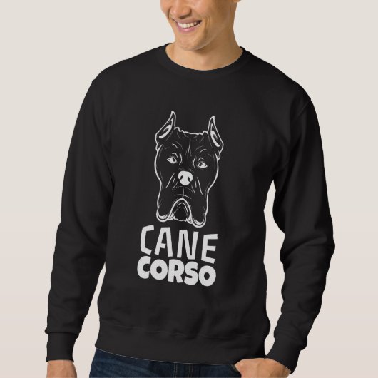 Cane Corso Groot Motief Trui (Voorkant)