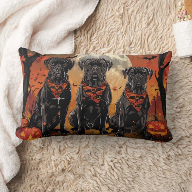 Cane Corso Halloween Griezelig Kussen (Deken)