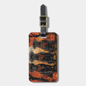 Cane Corso Halloween Spooky Bagagelabel (Voorkant verticaal)