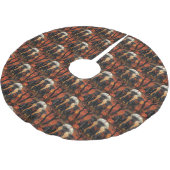 Cane Corso Halloween Spooky Kerstboom Rok (Gekanteld)