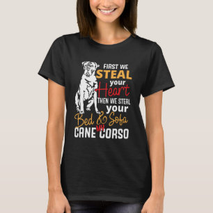 Cane Corso Hart Bed Sofa Slogan T-shirt