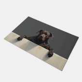 Cane Corso Hond Deurmat Kunst (Schuin)