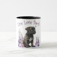Cane Corso Hond Moeder Bloemstuk
