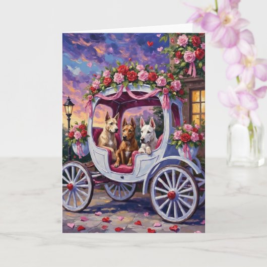 Cane Corso Hond Valentijnsdag Kaart (Orchidee)