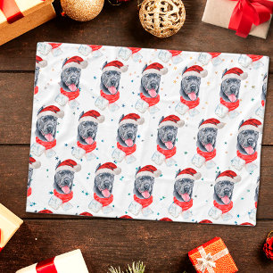 Cane Corso hondenras Kerststerren Fleece Deken