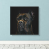 Cane Corso - Italiaans Mastiff Canvas Afdruk (Insitu (Houten vloer))