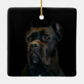 Cane Corso - Italiaans Mastiff Keramisch Ornament (Achterkant)