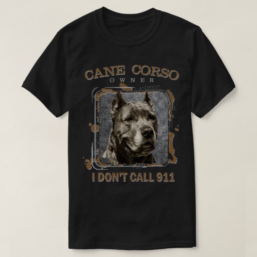 Cane Corso Italy Mastiff (5) T-shirt (Design voorkant)