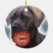 Cane Corso Kerst Ornament (Achterkant)