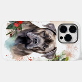 Cane Corso Kerstkrans Festieve Pup Case-Mate iPhone Case (Achterkant (horizontaal))