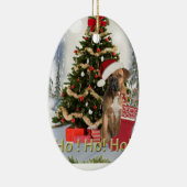 Cane Corso-kerstversiering Keramisch Ornament (Rechts)