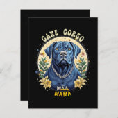 Cane Corso Mama Briefkaart (Voorkant / Achterkant)