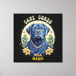 Cane Corso Mama Canvas Afdruk
