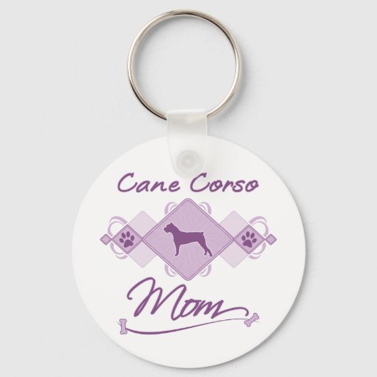 Cane Corso mama Sleutelhanger (Voorkant)