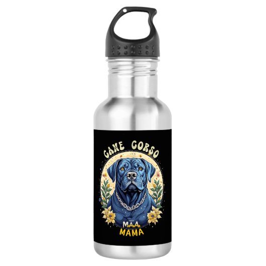 Cane Corso Mama Waterfles (Voorkant)