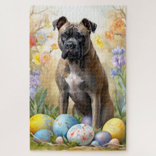 Cane Corso met Paaseieren Vakantie Legpuzzel
