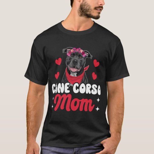 Cane Corso moeder T-shirt (Voorkant)