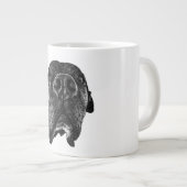 Cane Corso Nose Close-Up | Dog Art Mug (Devant droit)