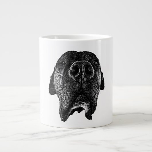 Cane Corso Nose Close-Up | Dog Art Mug (Devant)
