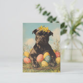Cane Corso Pasen Briefkaart (Staand voorkant)