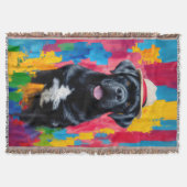 Cane Corso Pop Art Deken (Voorkant)