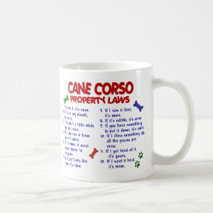 CANE CORSO Property Laws 2 Koffiemok