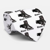 Cane Corso puppy Stropdas (Opgerold)