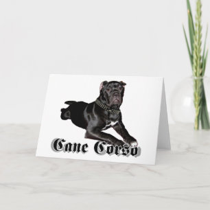 Cane Corso puppy wenskaart Kaart
