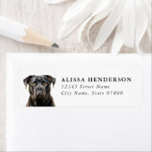 Cane Corso Retouradreslabels Etiket (Insitu)