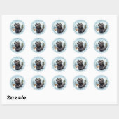 Cane Corso Ronde Stickers (Vel)