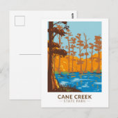 Cane Creek State Park Arkansas  Briefkaart (Voorkant / Achterkant)