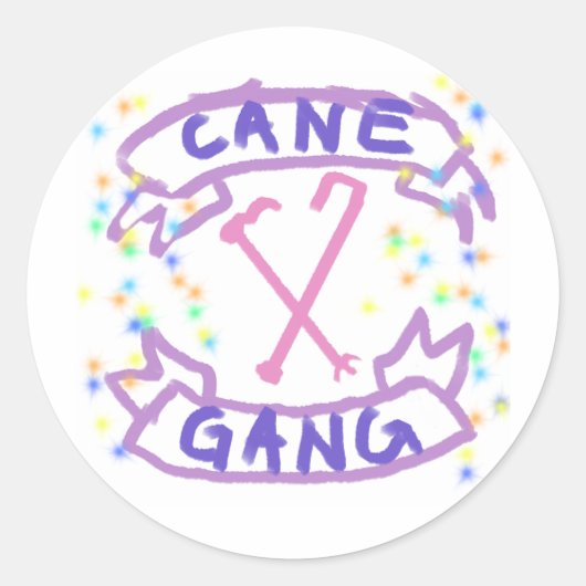 Cane Gang Sticker (Voorkant)