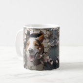 Caneca 3D Dog Koffiemok (Voorkant links)