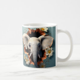 Caneca 3D Elefante Koffiemok