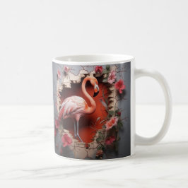 Caneca 3D Flamingo Koffiemok