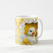 Caneca 3D Pato Koffiemok (Voorkant rechts)
