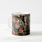 Caneca 3D Tigre Koffiemok (Voorkant links)