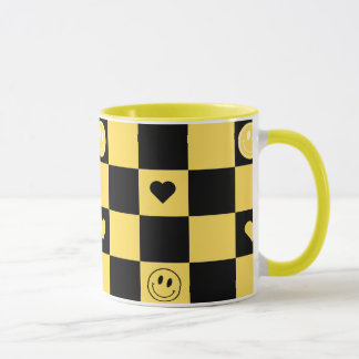 Caneca black and yellow mok