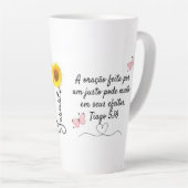 Caneca branca clássica, 325 ml latte mok (Rechterhoek)