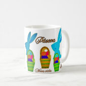 Caneca branca clássica koffiemok (Voorkant rechts)