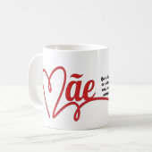 Caneca branca dia das mães koffiemok (Voorkant links)