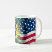 Caneca brasil e U.S.A 325 ml Koffiemok (Voorkant rechts)